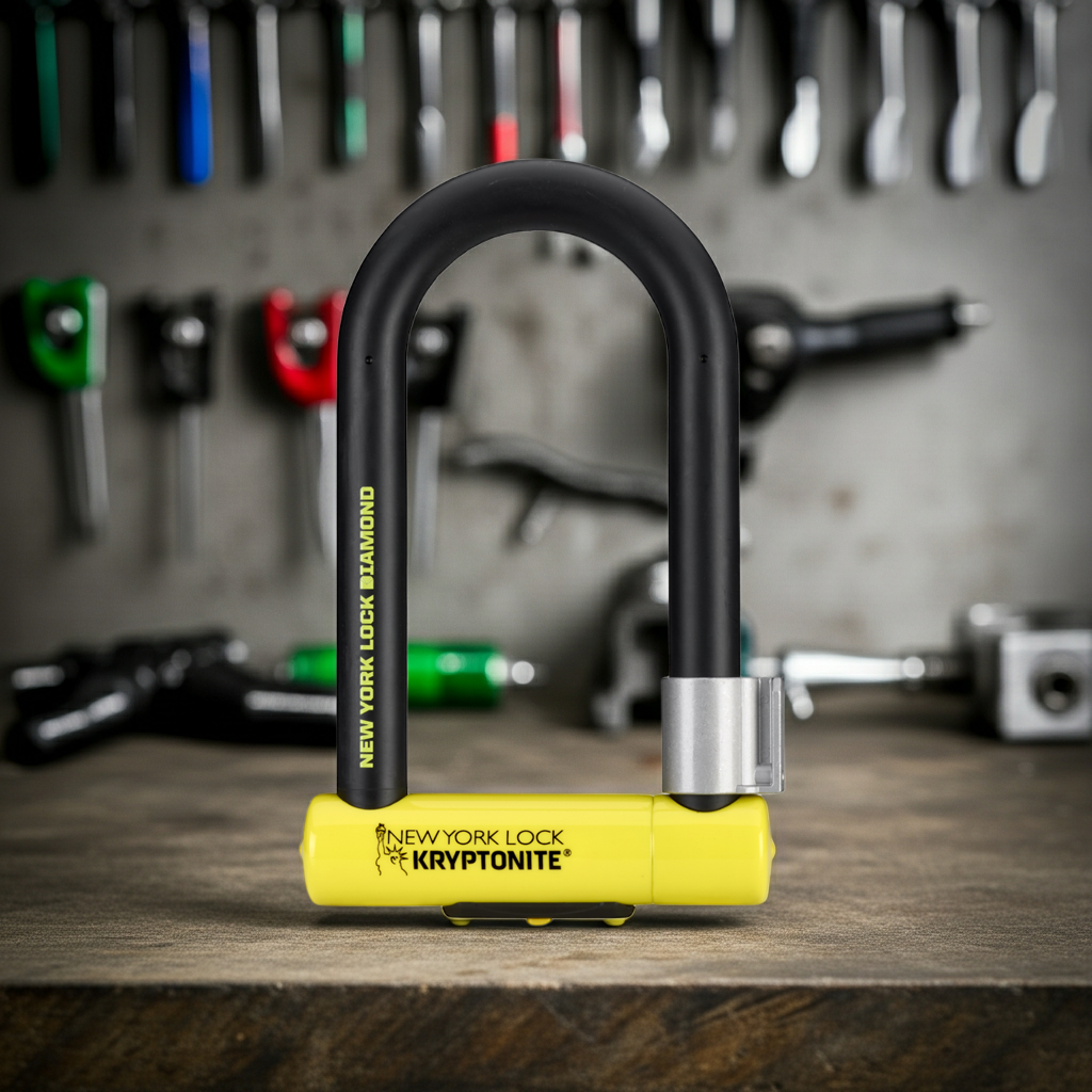 Kryptonite New York Diamond Standard Angle Grinder Resistant D Lock